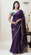 Multicolour Crepe Saree for Occasion Dressing