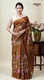 Multicolour Georgette Saree for Party Wear
