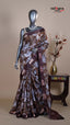 Multi Colour Tissue Fancy Saree for Reception Wear