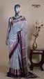 Blue Chiffon Fancy Saree for Ethnic Wear