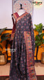 Black Dola Silk Saree | Fancy Ethnic Wear Saree | Vayyaarie Sarees