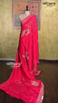 Pink Crepe Saree | Fancy Ethnic Wear Saree | Vayyaarie Sarees
