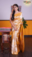 Gold Tusser Saree | Fancy Ethnic Wear Saree | Vayyaarie Sarees