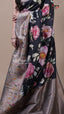 Black Tissue Fancy Saree for Everyday Elegance
