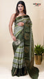 Multicolour Tissu Saree for Festive Wear