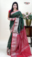 Green Kuppadam Handloom Saree for Festive Looks
