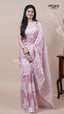 Tissue Onion Pink Saree for Day Events
