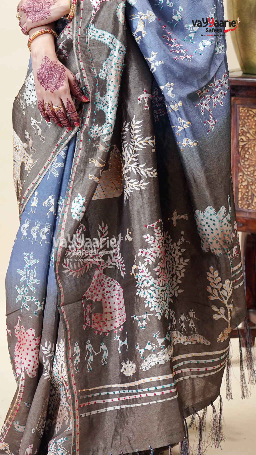 Dola Silk Saree for Wedding Guest Wear