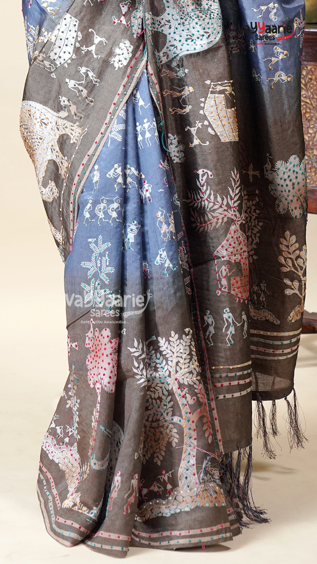Dola Silk Saree for Wedding Guest Wear