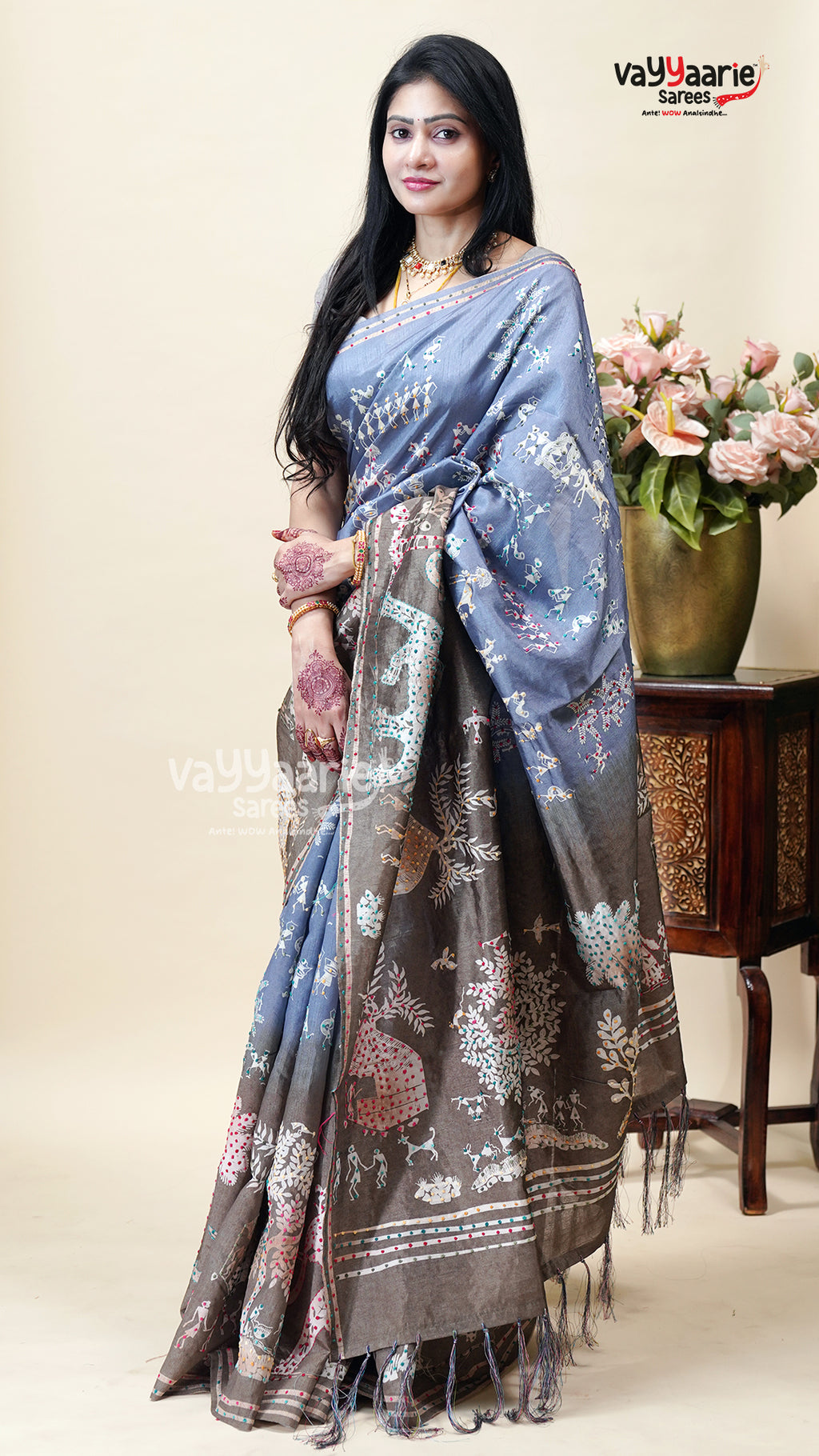 Dola Silk Saree for Wedding Guest Wear