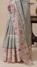 Multicolour Tusser Saree for Festive Gatherings