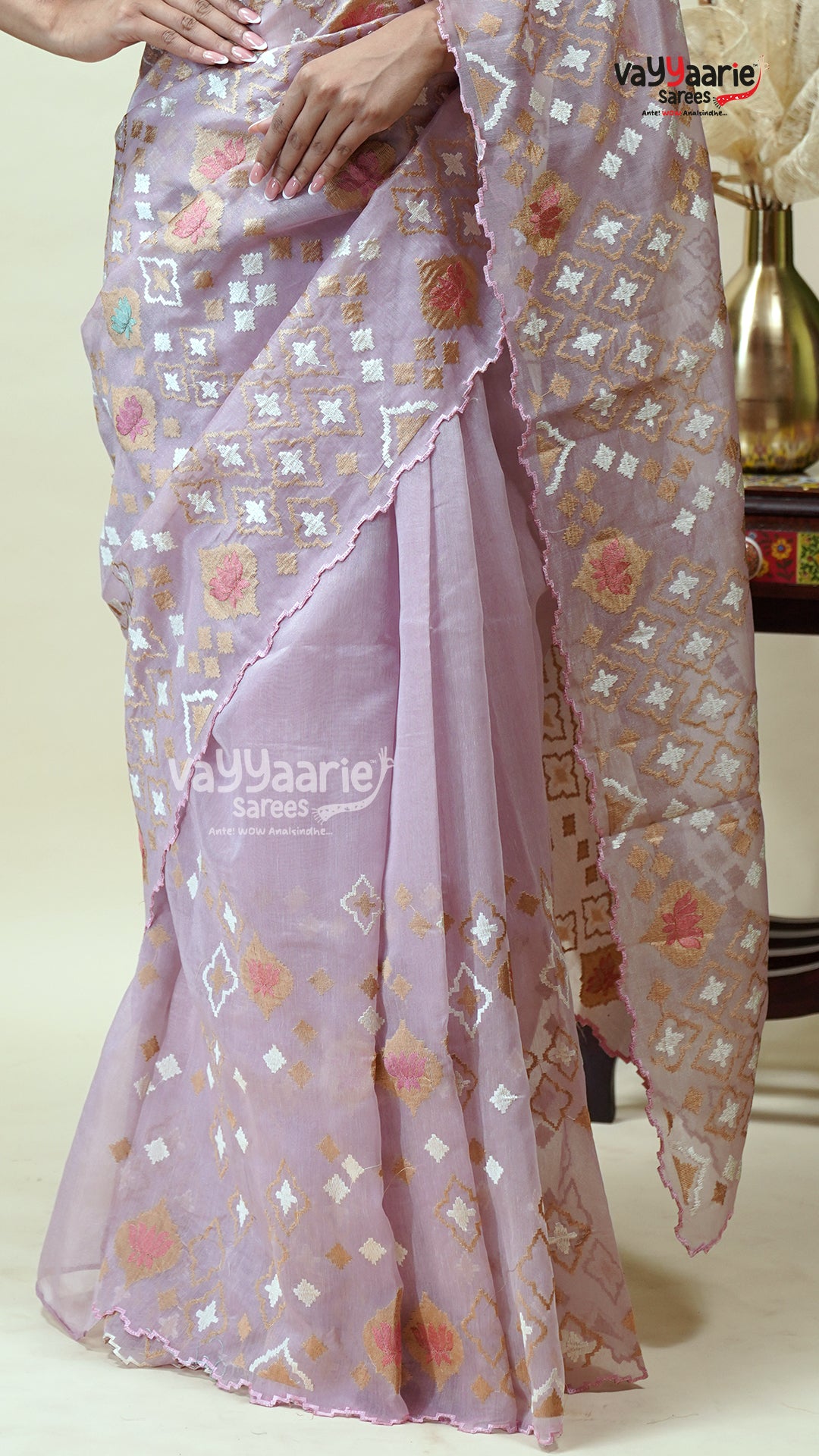 Linen Silk Saree for Everyday Festive Wear