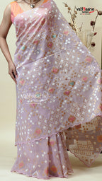 Linen Silk Saree for Everyday Festive Wear