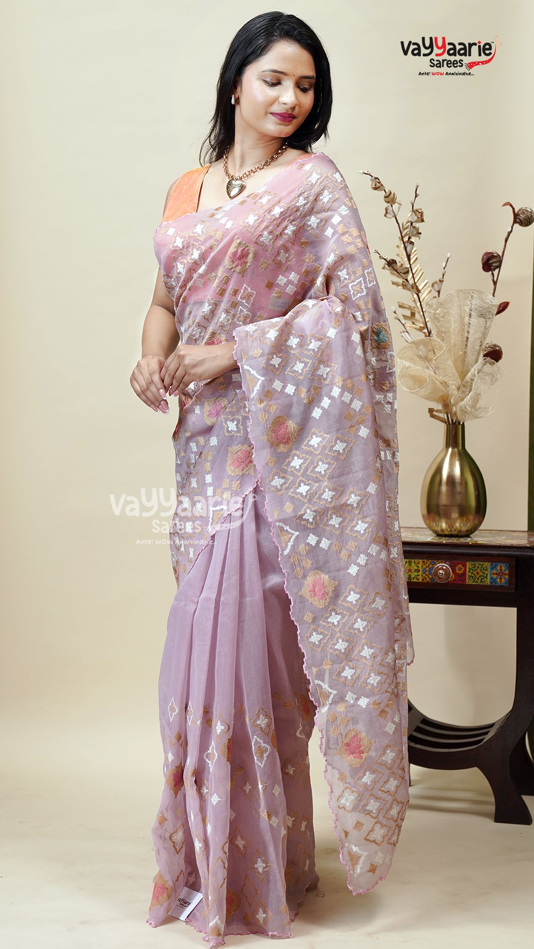 Linen Silk Saree for Everyday Festive Wear