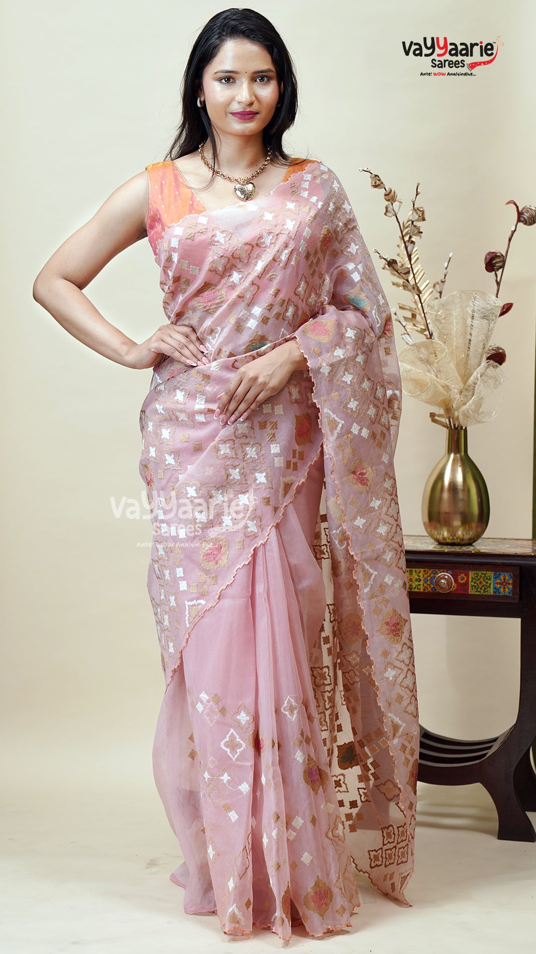 Linen Silk Saree for Smart Occasion Looks