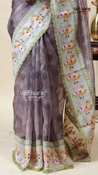 Tissue Saree for Festive and Party Styling
