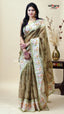 Bright Tissue Saree for Special Occasions