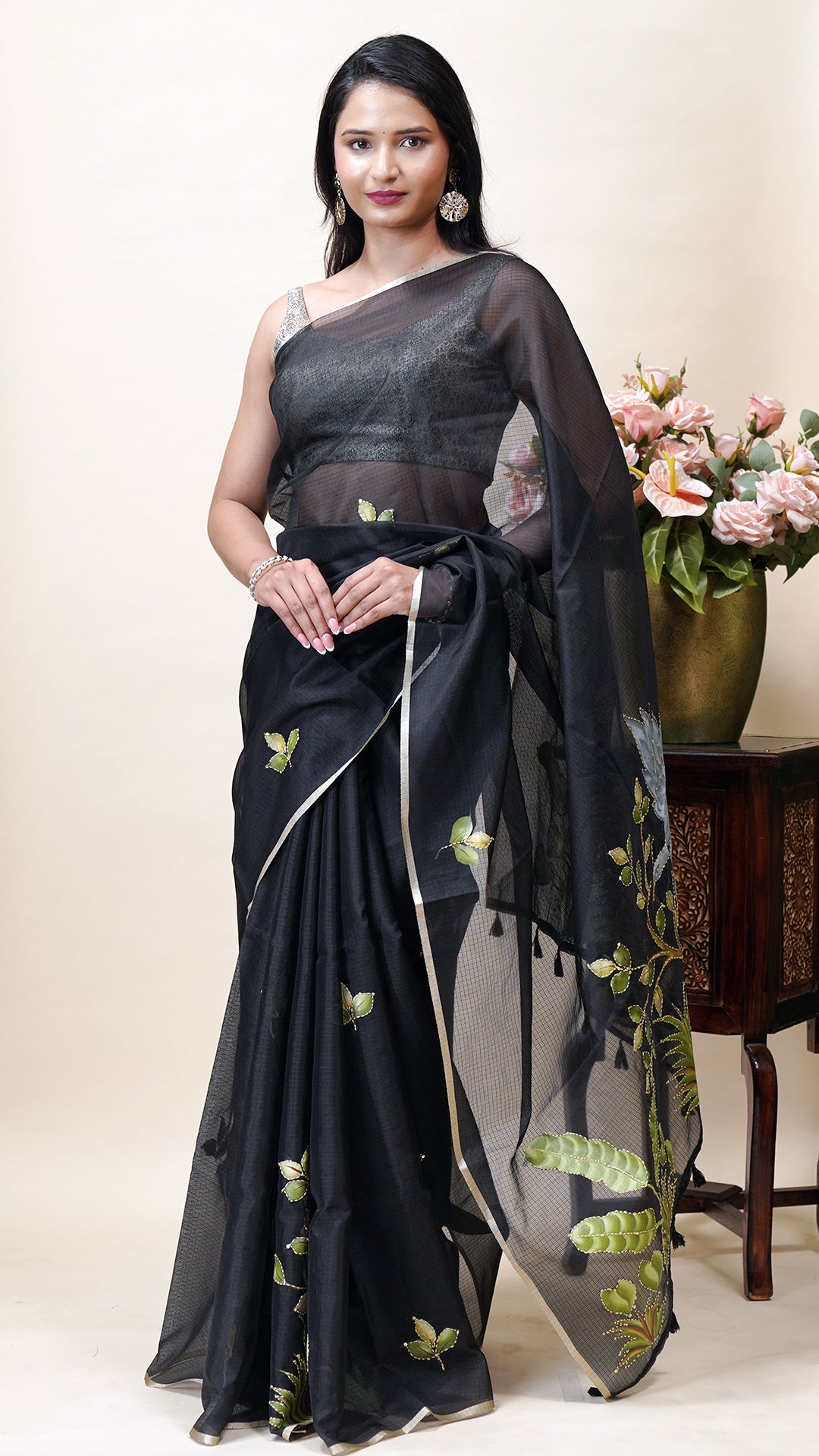 Tusser Saree for Traditional Occasion Wear