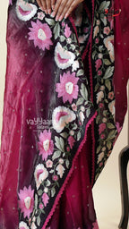 Multicolour Tusser Saree for Graceful Dressing