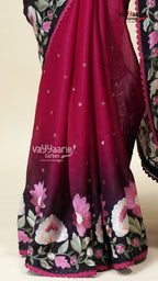Multicolour Tusser Saree for Graceful Dressing