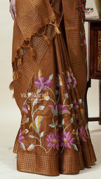 Multicolour Georgette Saree for Party Wear