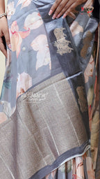 Multicolour Tissue Saree for Joyful Events