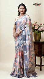Multicolour Tissue Saree for Joyful Events