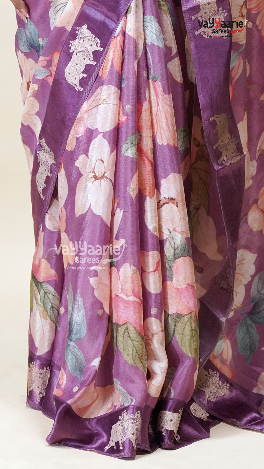 Tissue Saree for Festive Gifts and Functions