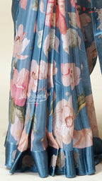 Multicolour Tissue Saree for Ethnic Gatherings