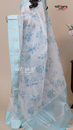 Multi Tone Kora Saree for Special Days
