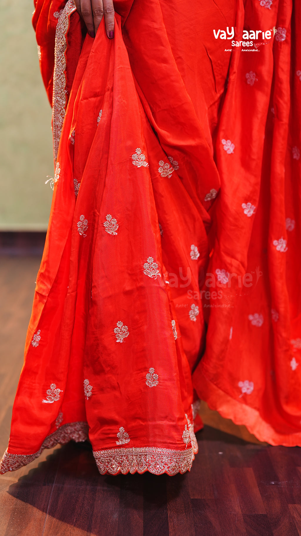 Multi Colour Crepe Designer Saree Collection