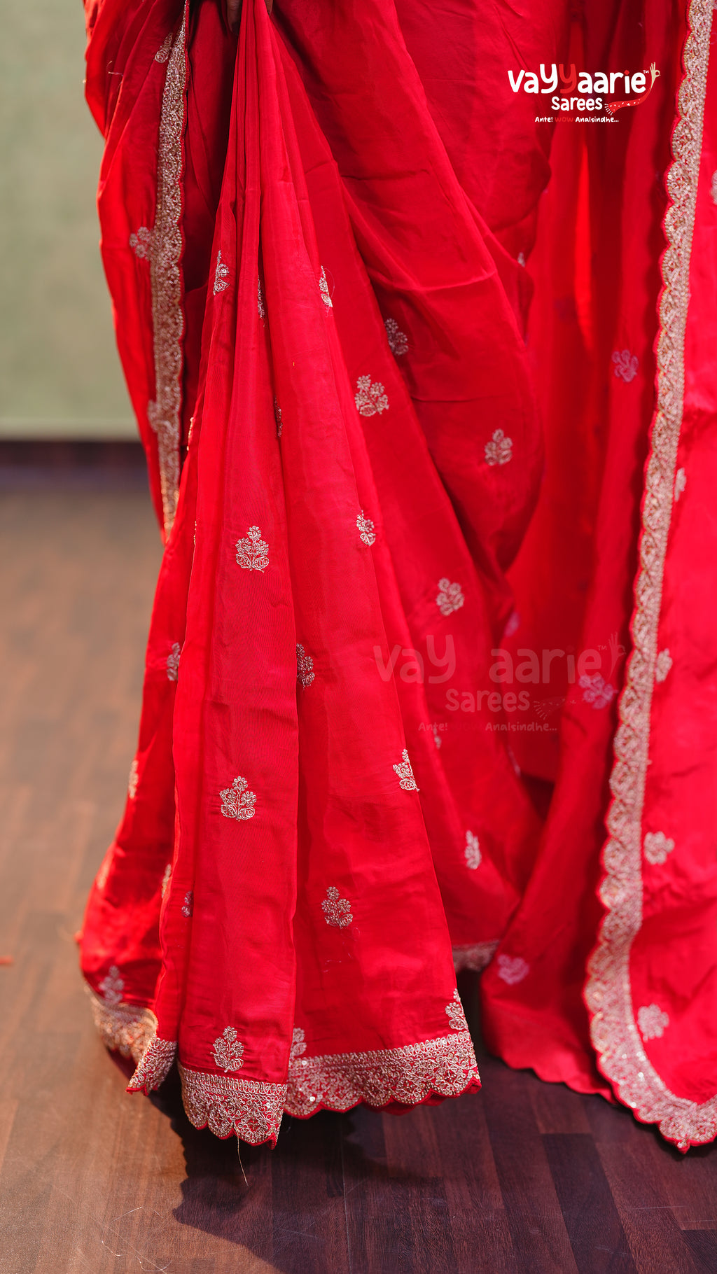 Premium Crepe Multi Colour Designer Saree