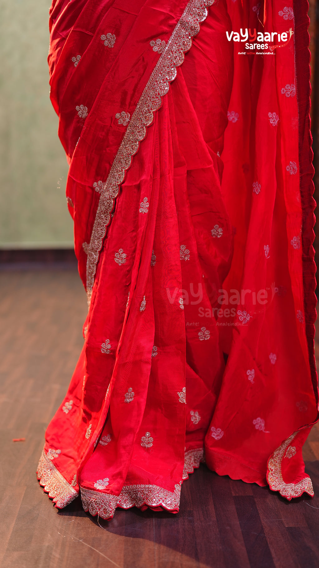 Premium Crepe Multi Colour Designer Saree