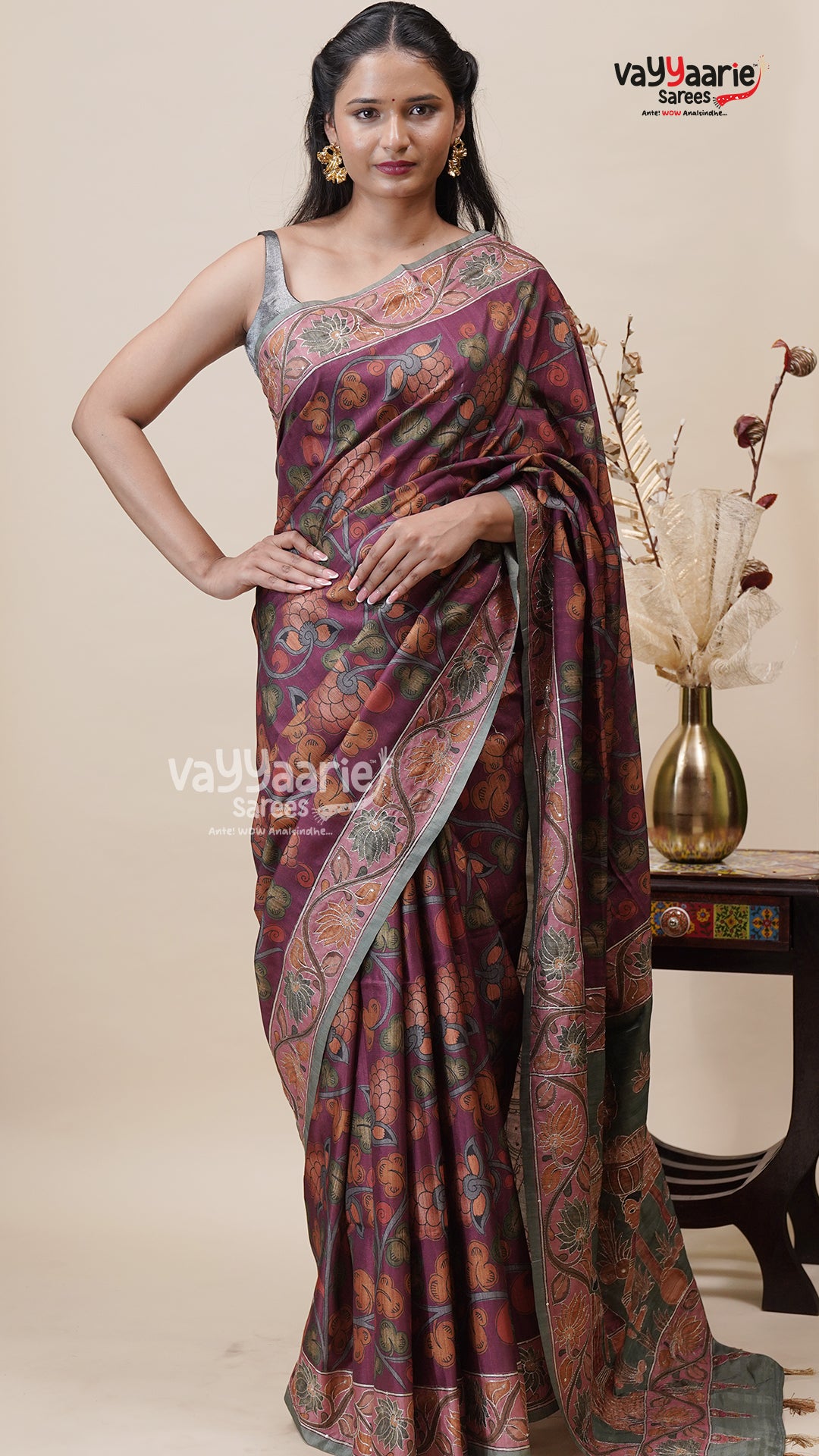 Multicolour Tusser Saree for Elegant Occasions