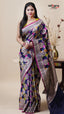 Multicolour Khatan Saree for Women