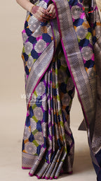 Multicolour Khatan Saree for Women