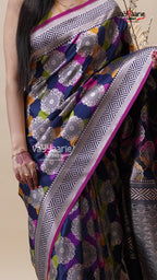 Multicolour Khatan Saree for Women