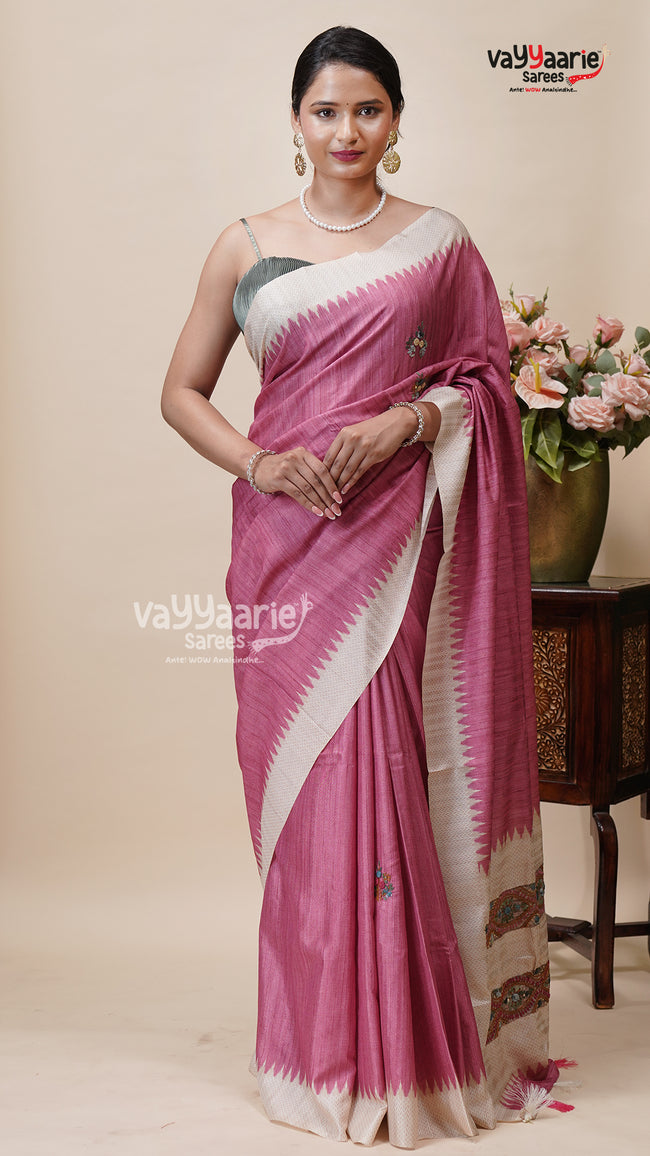 Dola Silk Saree for Traditional Functions Hover Image