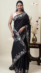 Budget Multicolour Tusser Saree for Women