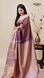 Magenta DMM Pattu Saree for Festive Occasions