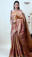 Mustard DMM Pattu Saree for Festive Occasions