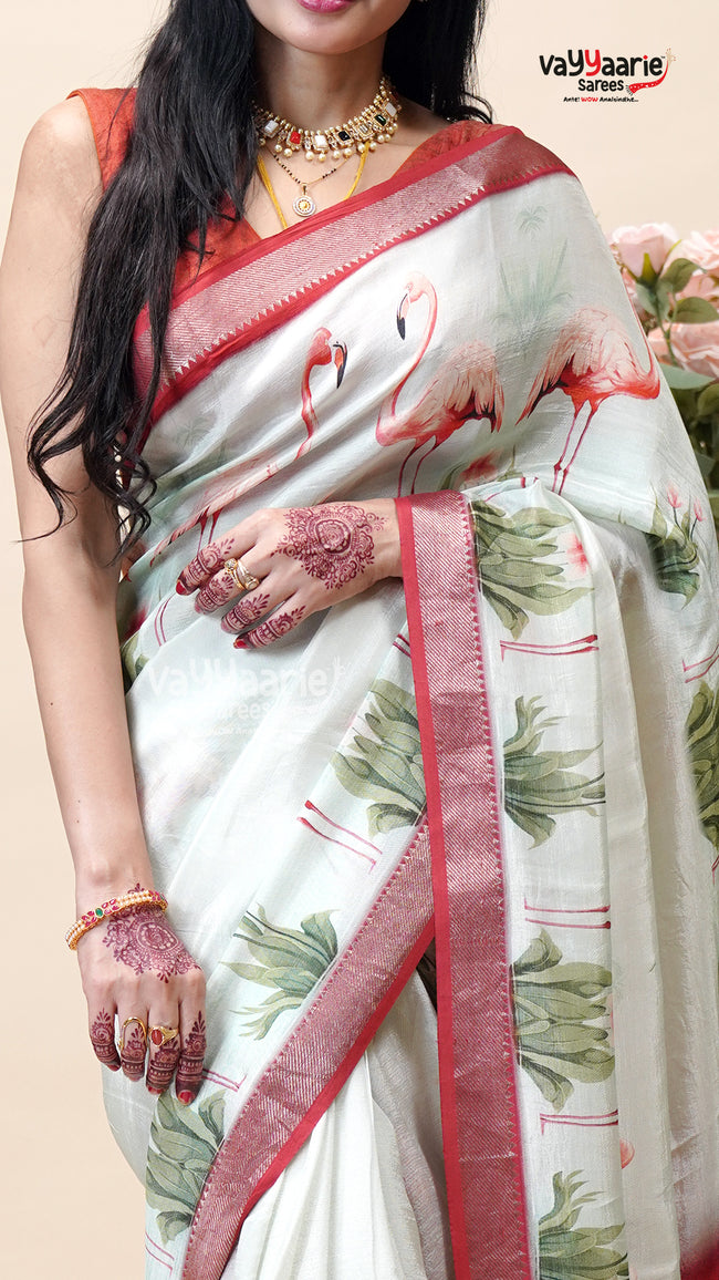 Multicolour Handloom Saree for Family Functions Main Image