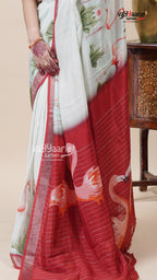 Multicolour Handloom Saree for Family Functions
