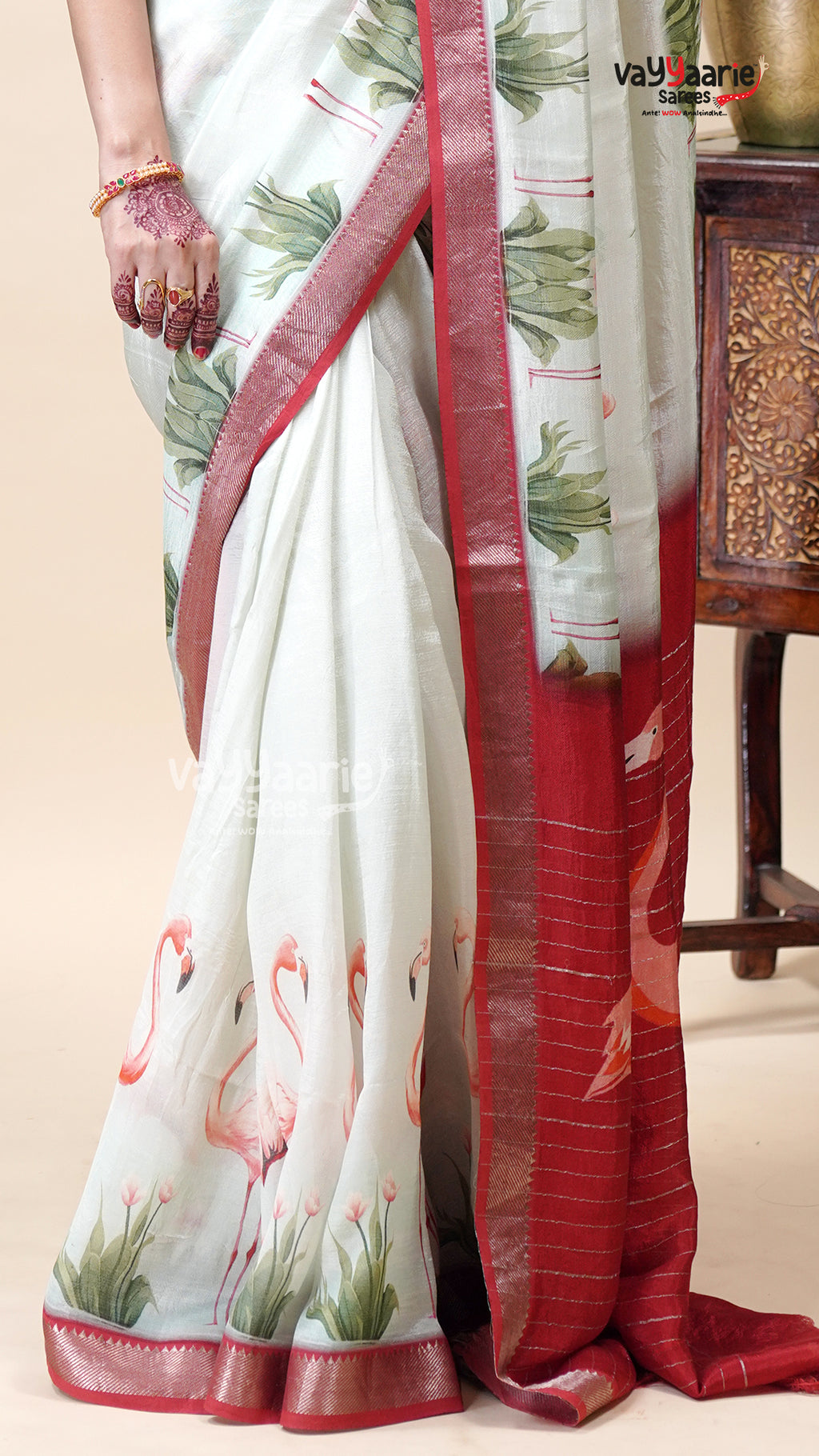 Multicolour Handloom Saree for Family Functions
