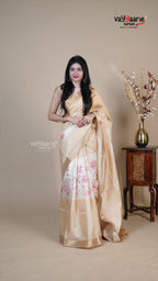 Multi Colour Dola Silk Fancy Saree for Gifting