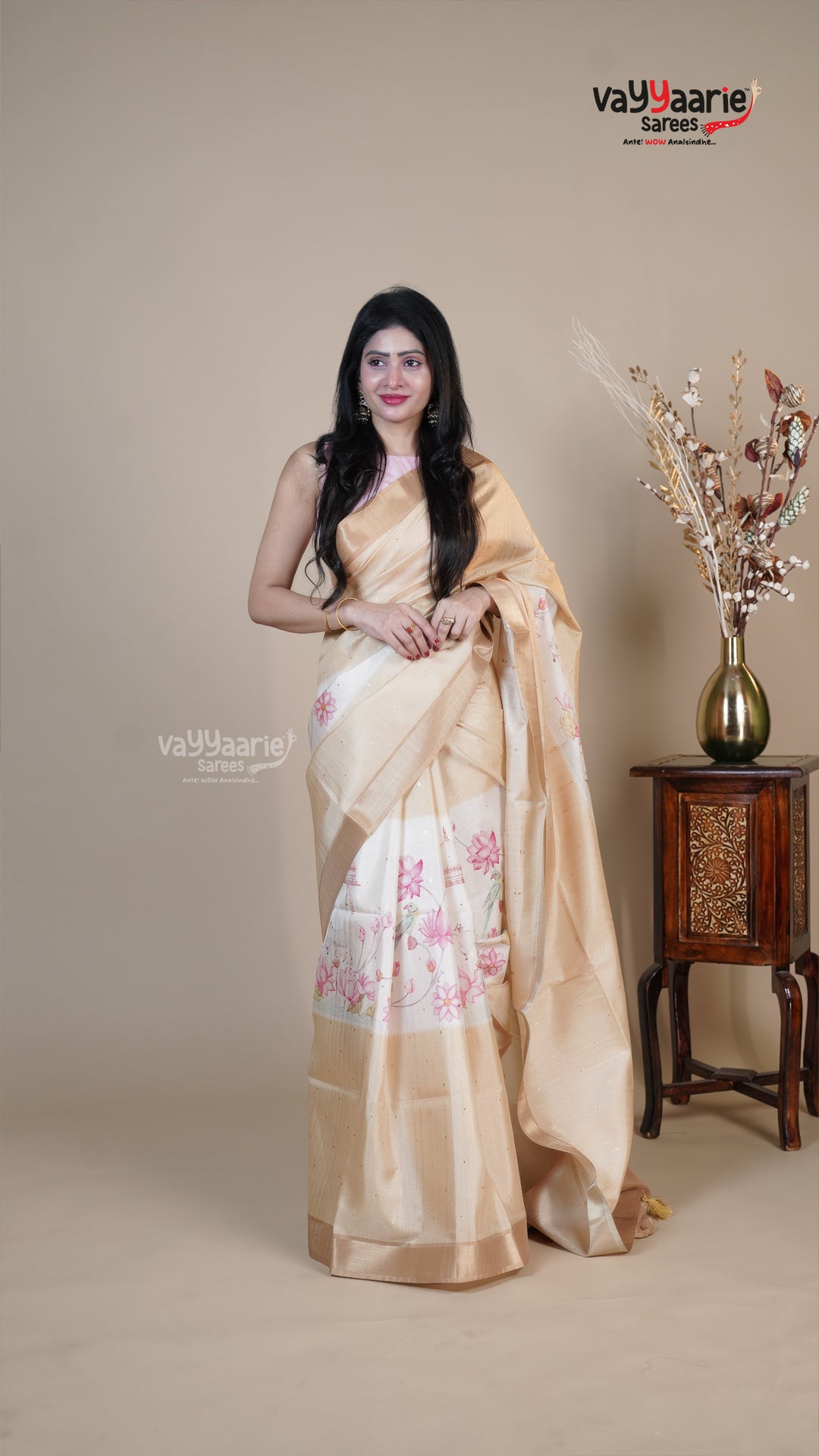 Multi Colour Dola Silk Fancy Saree for Gifting