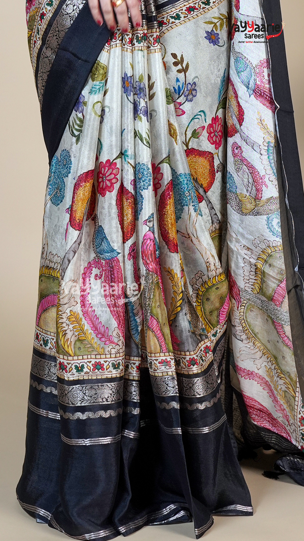 Multi Colour Georgette Fancy Saree for Casual Occasions