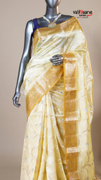 Multi Colour Chiniya Silk Fancy Saree for Ceremonial Wear