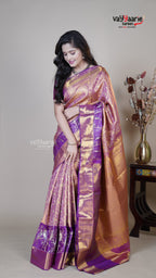 Purple DMM Pattu Traditional Saree for Casual Occasions