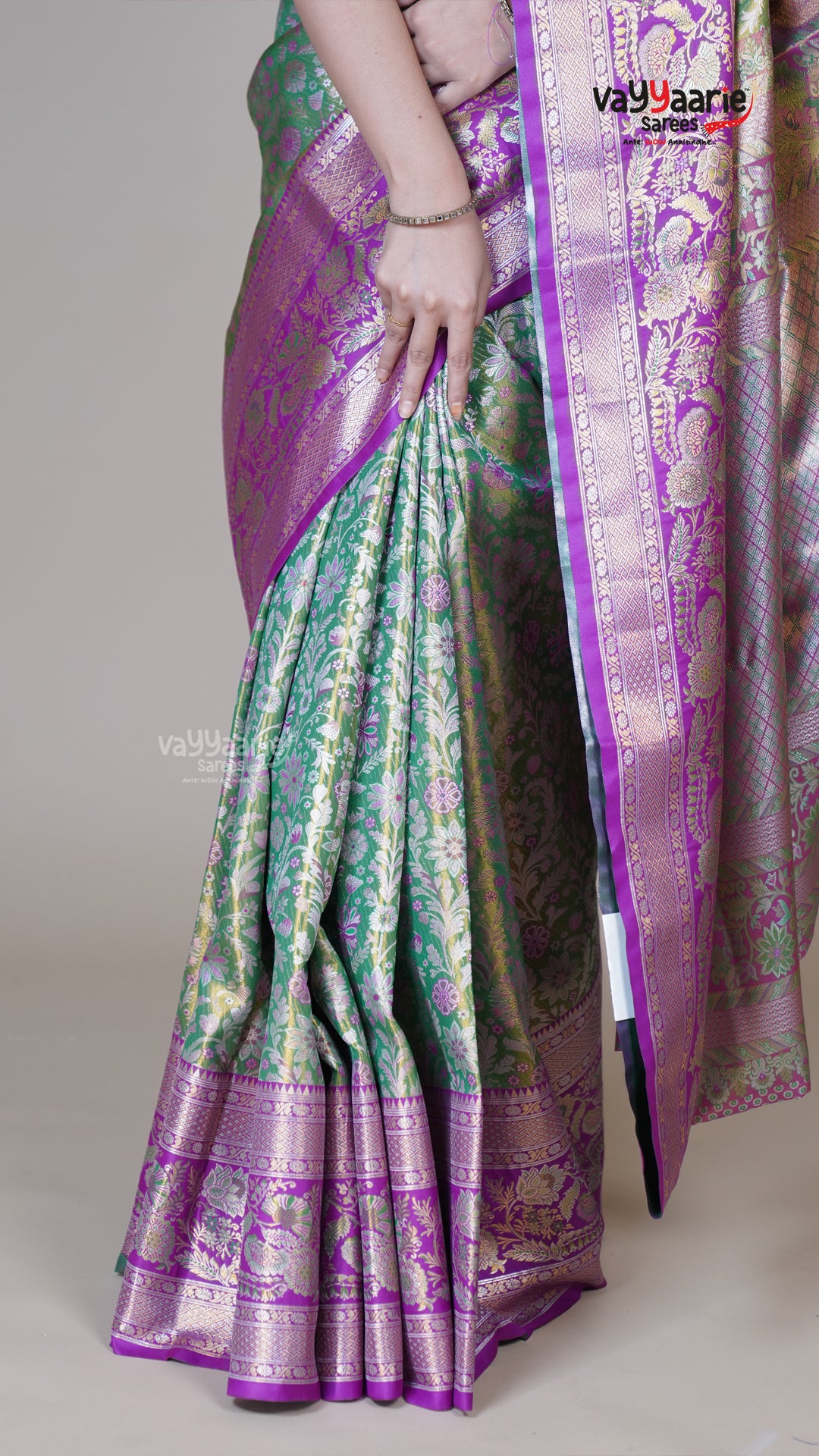 Multi Colour DMM Pattu Traditional Saree for Gatherings